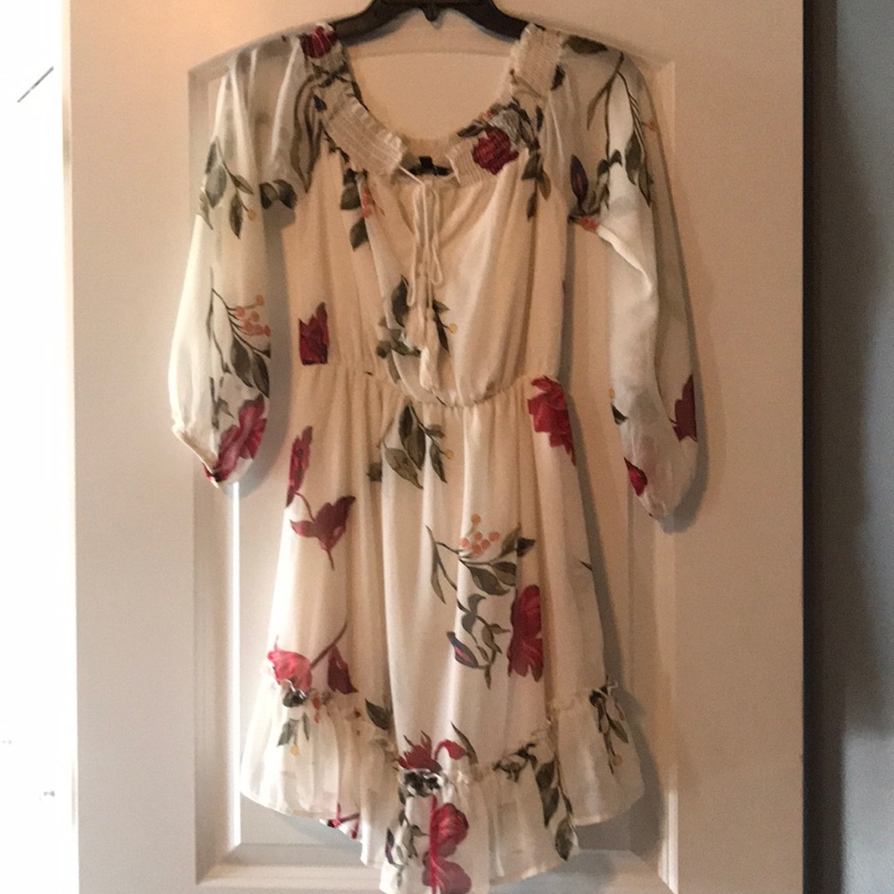 Off the shoulder dress